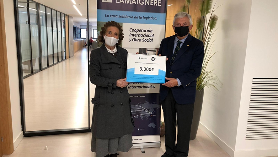 La Fundaci&oacute;n Lamaigenere dona 3.000 euros al proyecto &quot;Ladrillos Planta Zero&quot;&nbsp;