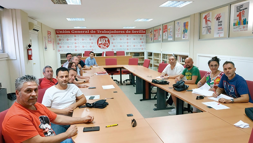 UGT, CCOO y la patronal UNO firman el convenio de Operadores Log&iacute;sticos de Sevilla