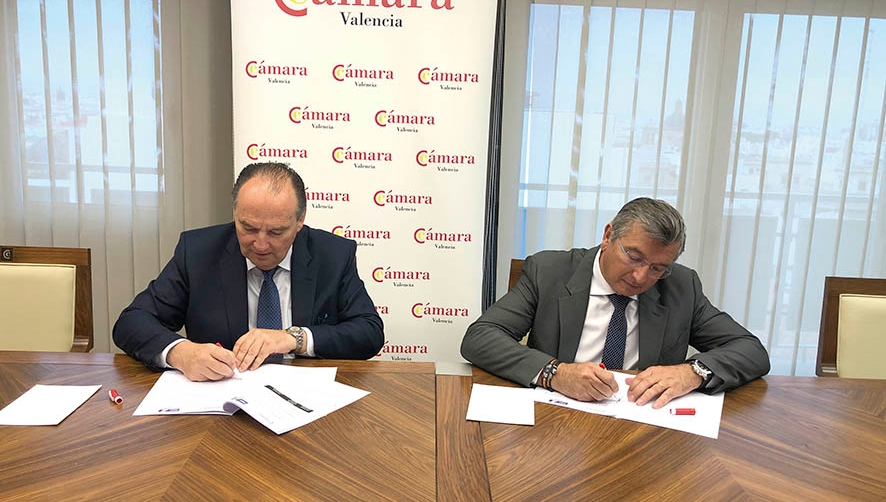 Los socios de la FVET podr&aacute;n acceder a los servicios de C&aacute;mara Valencia en condiciones especiales