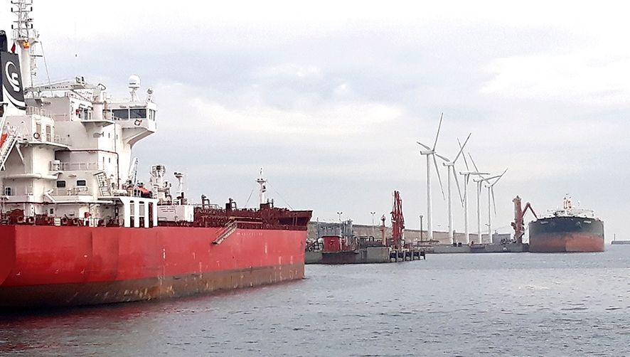 La actividad de Petronor supuso en 2018 el 47,2% del tr&aacute;fico total del Puerto de Bilbao