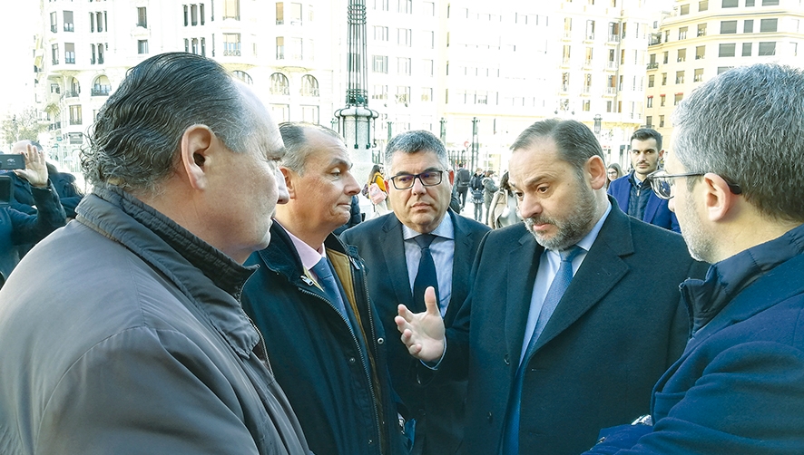 Arcadi Espa&ntilde;a pide a &Aacute;balos poder conjugar crecimiento portuario y mayor sostenibilidad