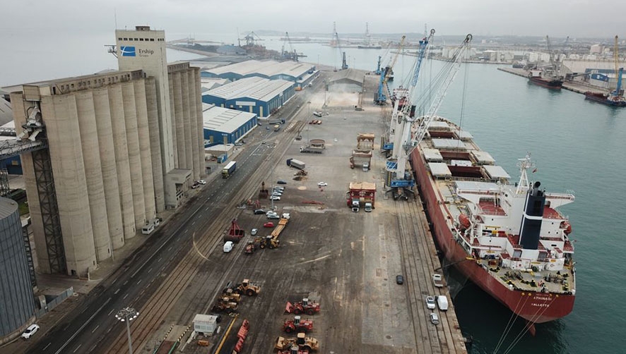 El Port Tarragona inicia las obras de remodelaci&oacute;n de los viales en el Moll d&#039;Arag&oacute;