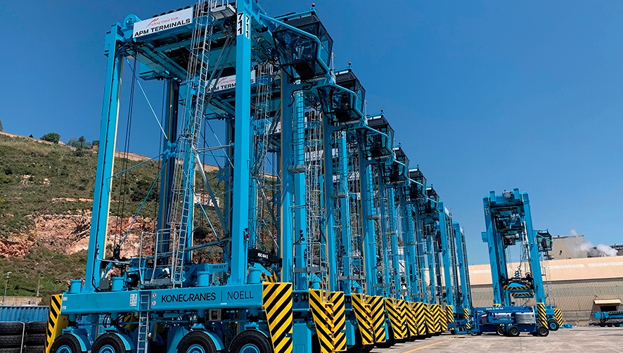 Michelin gestionar&aacute; los neum&aacute;ticos de la maquinaria de APM Terminals en Espa&ntilde;a
