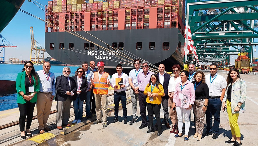 TIBA organiza una visita de una delegaci&oacute;n empresarial ecuatoriana al puerto de Valencia