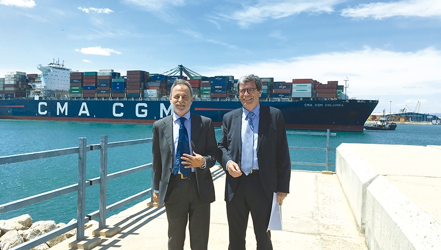 De la Encina asegura que la Ampliaci&oacute;n Norte de Valenciaport es un proyecto &ldquo;estrat&eacute;gico&rdquo;