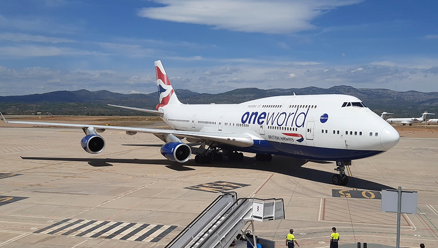 El aeropuerto de Castell&oacute;n recibe el avi&oacute;n de mayor tama&ntilde;o desde su puesta en marcha
