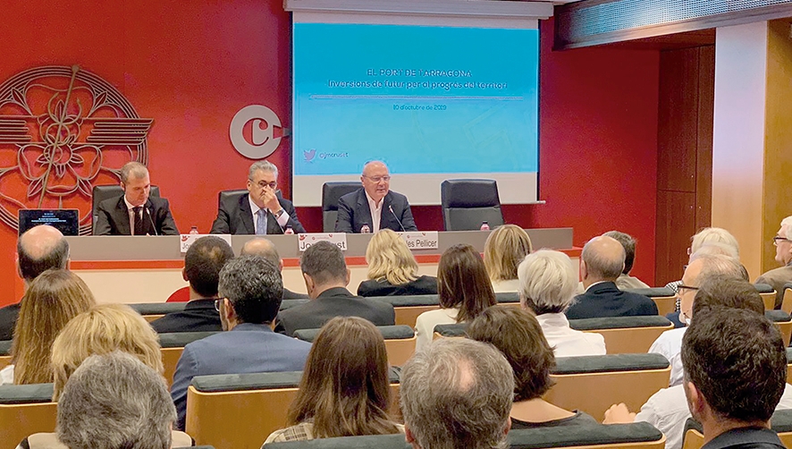 Josep Maria Cruset explica las inversiones de futuro previstas para el Puerto de Tarragona
