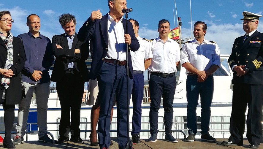 El presidente de la Autoridad Portuaria de Castell&oacute;n, Francisco Toledo, mostr&oacute; su satisfacci&oacute;n por el desarrollo de la segunda edici&oacute;n.