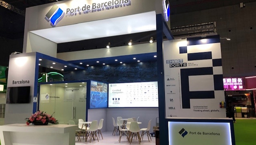 El Port de Barcelona se presenta como puerta de entrada a Europa en el CIIE
