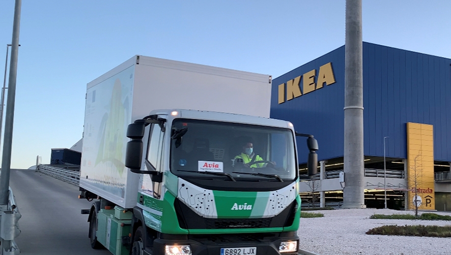 FM Logistic y CityLogin ponen a prueba su cami&oacute;n 100% el&eacute;ctrico