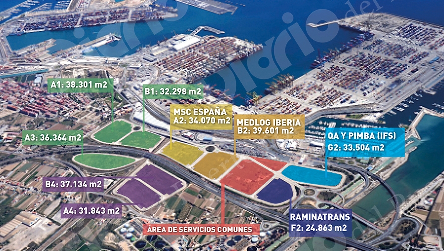 VPI prev&eacute; adjudicar las parcelas de la ZAL Valenciaport en el &uacute;ltimo trimestre del a&ntilde;o