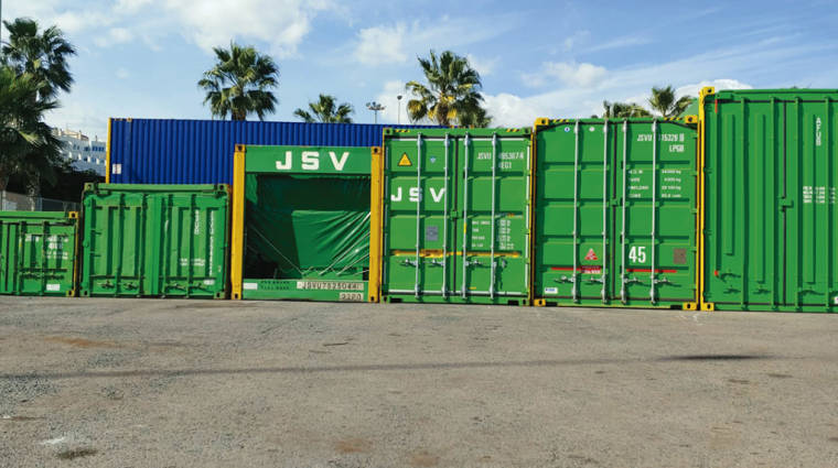 Los contenedores customizados de JSV cuentan con diferentes alturas para poder adaptarse a los diversos requerimientos de las empresas que solicitan sus servicios.