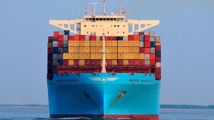 El “Maersk Hangzhou” fue objeto el pasado sábado de un ataque por parte de los rebeldes hutíes.