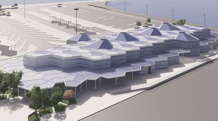 La terminal se realizará en una industria donde el edificio se fabricará casi en su totalidad de forma modular.