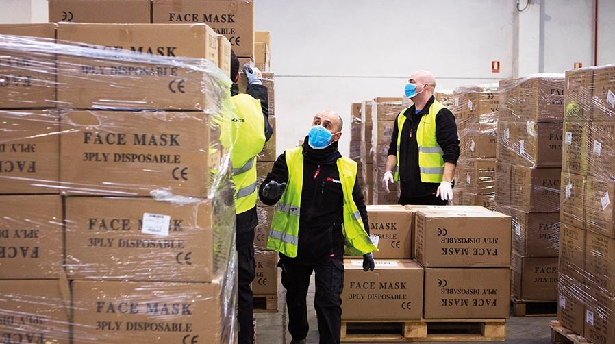 XPO Logistics redirige parte de su operativa al transporte y distribuci&oacute;n de material sanitario