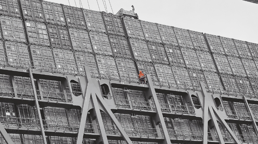 La fotografía ganadora, “Último de la carga”, de Rayco Suárez.