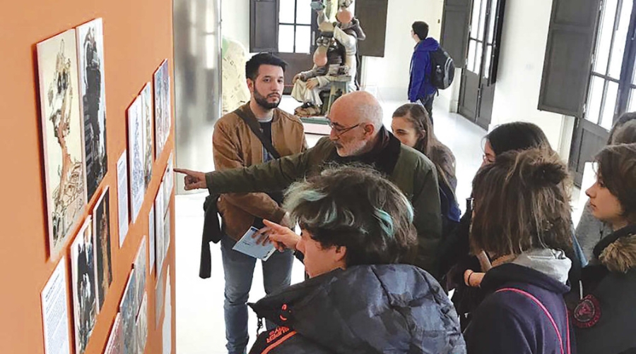 Las exposici&oacute;n &ldquo;Ortifus, al Mar-&iacute;ntim&rdquo; supera las 7.000 visitas en un mes