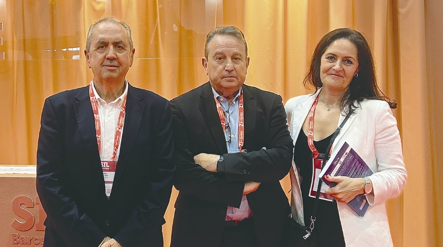 Gabino Diego, Santiago Bassols y Mariló Peris.