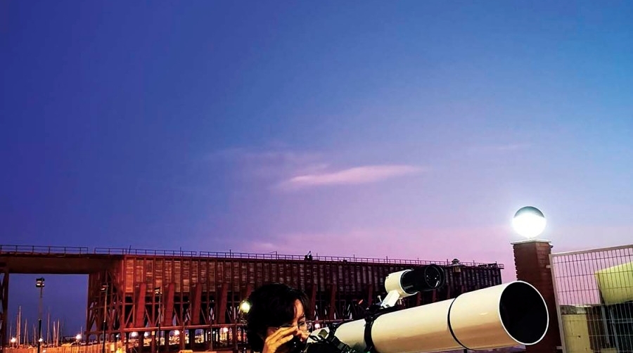 La observaci&oacute;n tuvo lugar en la explanada de acceso al Muelle de Levante del puerto.