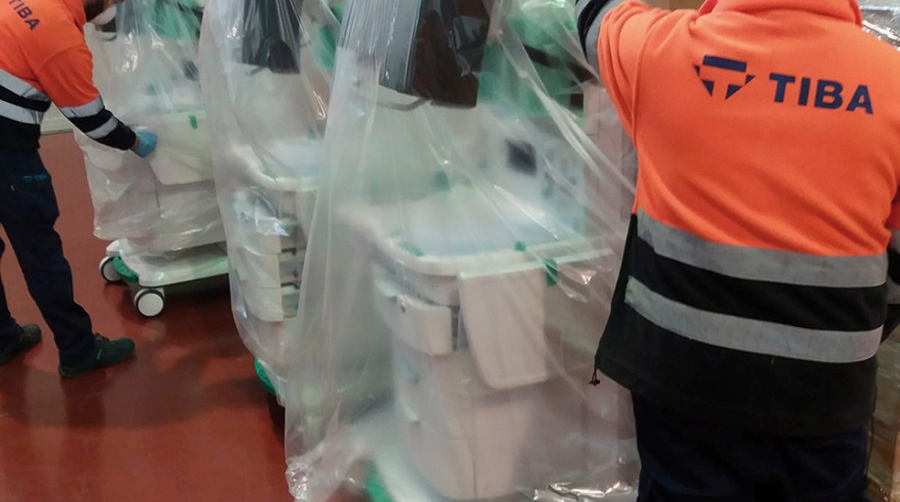 Tiba coordina la importaci&oacute;n de material tecnol&oacute;gico sanitario para hospitales espa&ntilde;oles
