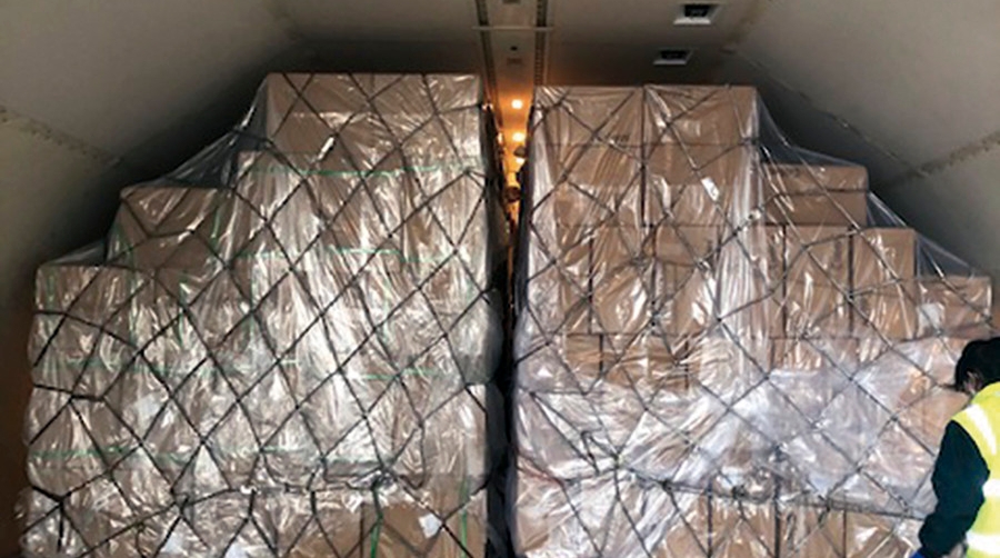 Modaltrade y Emirates SkyCargo traen a Barcelona 60.000 kilos de material sanitario