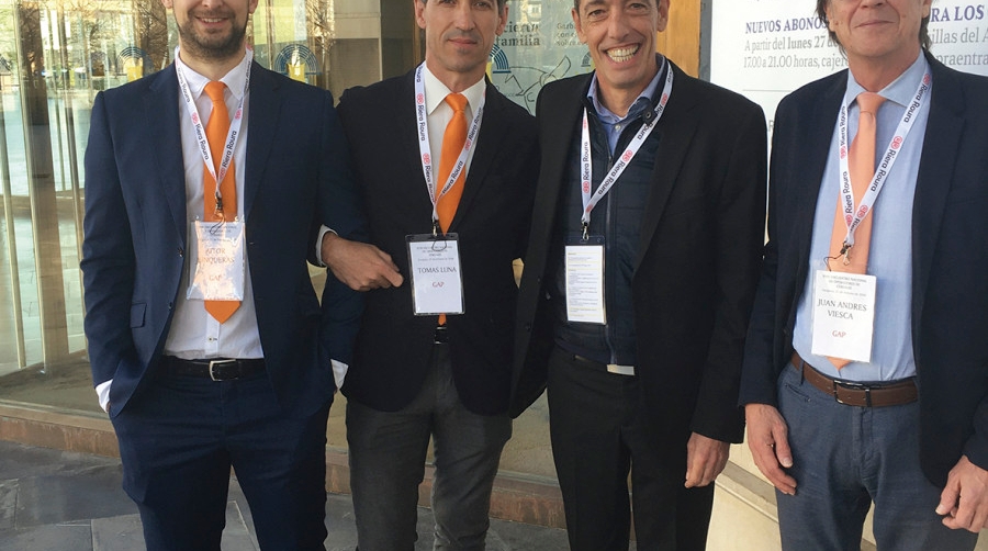 El Puerto de Baiona muestra en Zaragoza su potencial para los tr&aacute;ficos agroalimentarios