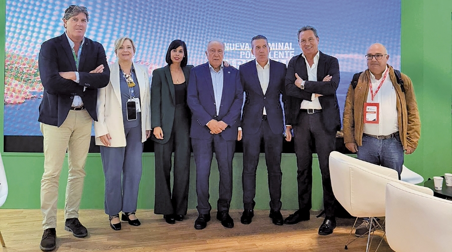Representantes de Grupo Raminatrans en Fruit Attraction.