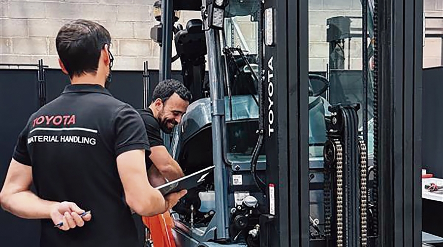 Un momento de la competición.