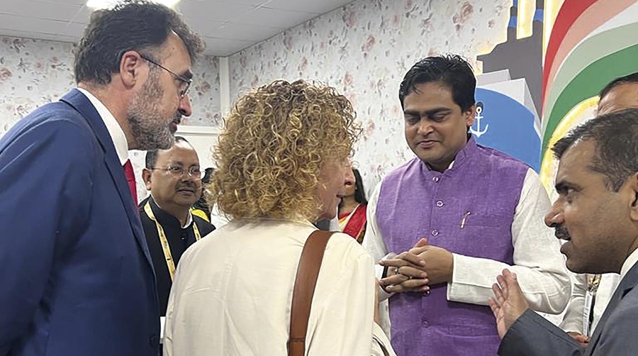 La misión empresarial del Port de Barcelona desembarca en la Global Maritime India Summit