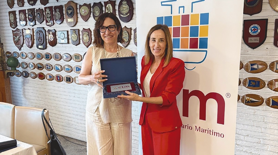 Los socios del CTM trasladan sus inquietudes sobre la carga aérea de El Prat a Eva Valenzuela