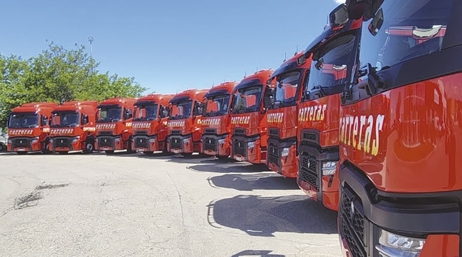 Carreras incorpora 118 nuevas cabezas tractoras de Renault Trucks