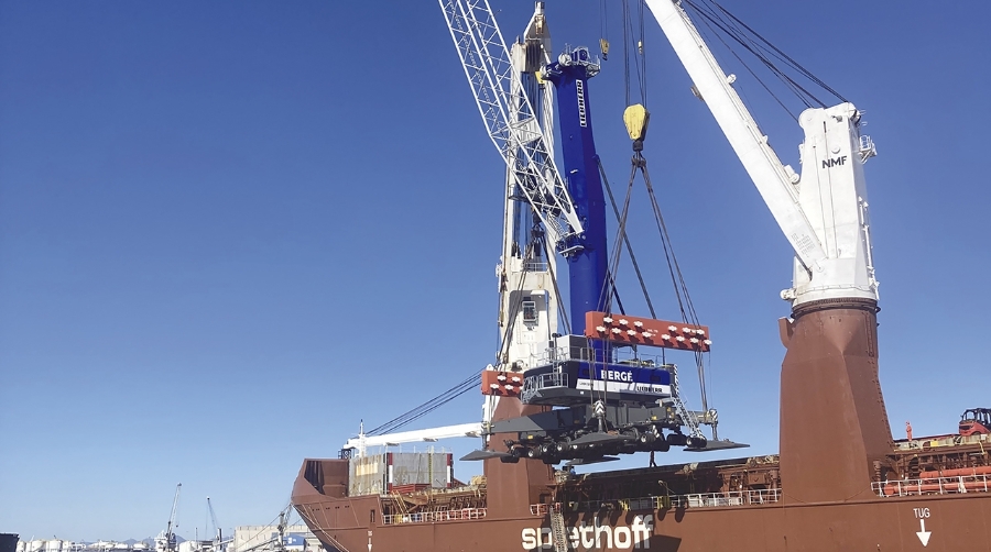 El área que engloba las grúas marítimas, entre otros, incrementó su facturación un 14,7%.