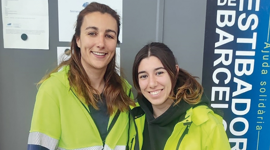 Mercè Duch (izquierda) y Naomí Gutiérrez (derecha).