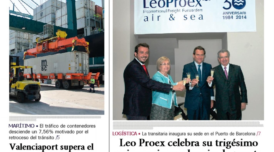 7.000 veces Diario del Puerto, 175.000 veces logística