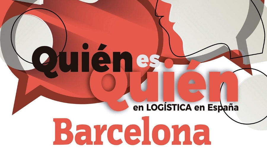 Detalle de la portada de la nueva edición del Quién es Quién en Logística en España – Barcelona..