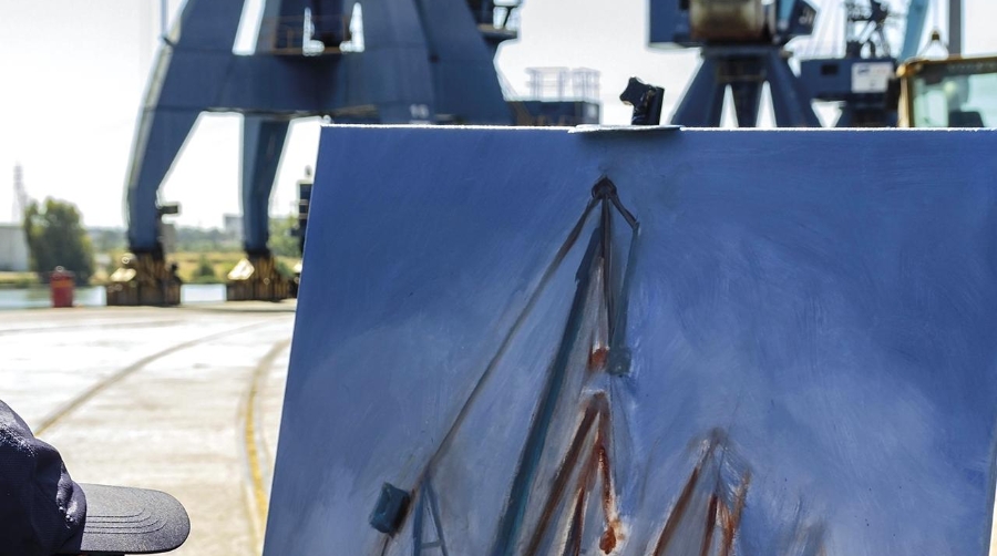 Sevitrade celebra el éxito de su I Certamen de Pintura sobre el “Guadalquivir Portuario”