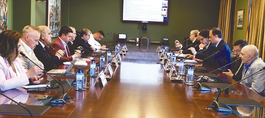 Miembros del Consejo de Administración de la Autoridad Portuaria de Vigo.