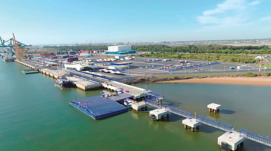 El movimiento de productos agroganaderos y alimentarios del Puerto onubense supera los 3,3 millones de toneladas al año.