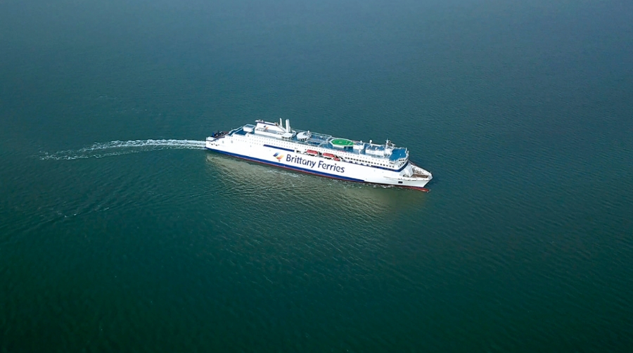 Brittany Ferries ha recibido esta semana su nuevo buque, el &ldquo;Salamanca&rdquo;, que ha completado ya sus pruebas de mar en China propulsado por GNL.