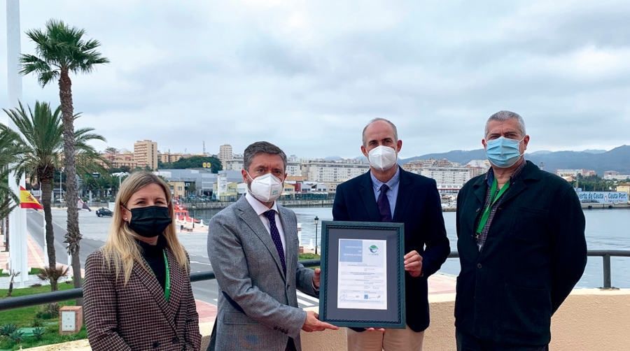 Puerto de Ceuta, alineado con las mejores pr&aacute;cticas ambientales