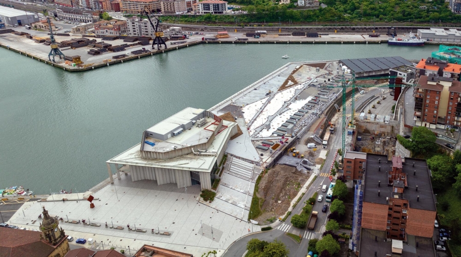 La AP de Pasaia finalizará en agosto la urbanización del edificio de la Lonja