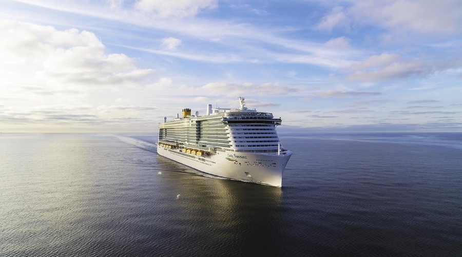 El nuevo buque insignia de Costa Cruceros es el “Costa Toscana”, un barco propulsado por Gas Natural Licuado y equipado con las últimas tecnologías para responder ante los objetivos de sostenibilidad de la compañía, que van en la línea de los ODS de la Agenda 2030 de Naciones Unidas.