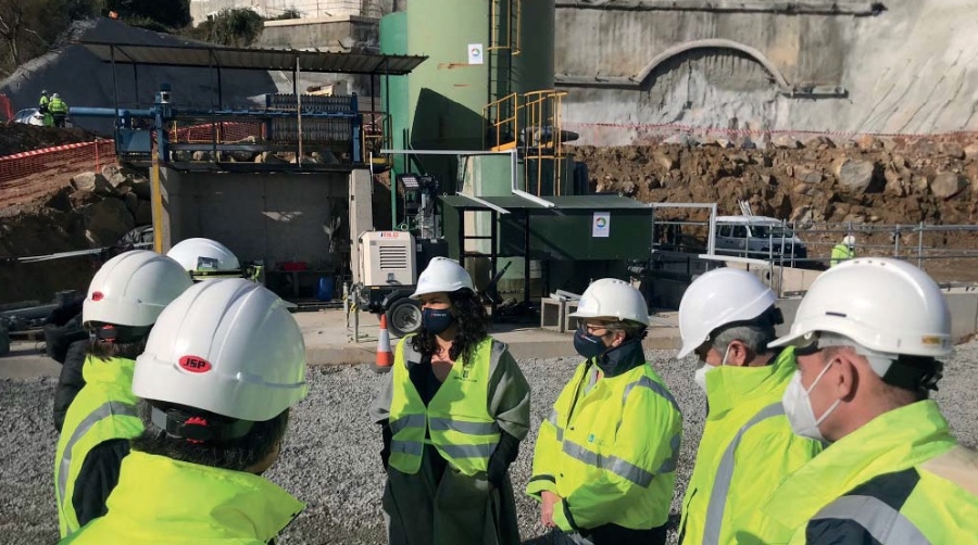 Las obras del t&uacute;nel ferroviario a Caneli&ntilde;as entran en su &uacute;ltima fase