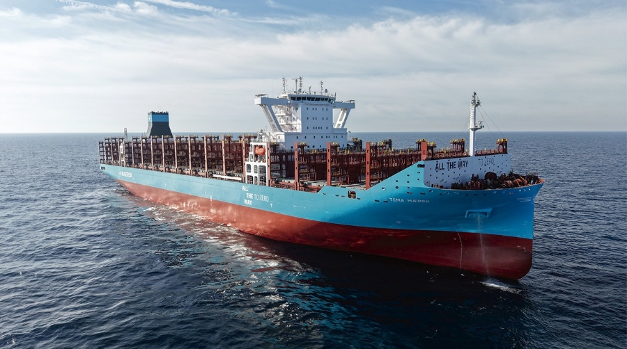 El buque “Tema Maersk”.