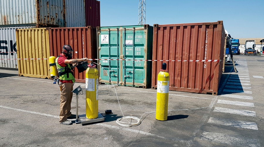 Roca Defisan se certifica para el tratamiento de BMSB de contenedores con destino Australia