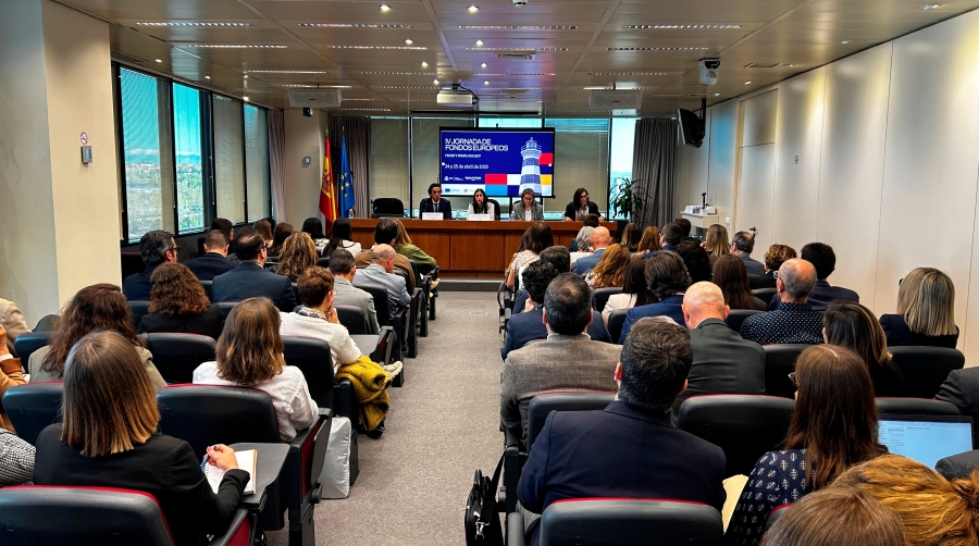 Inauguración de la jornada de Fondos Europeos.