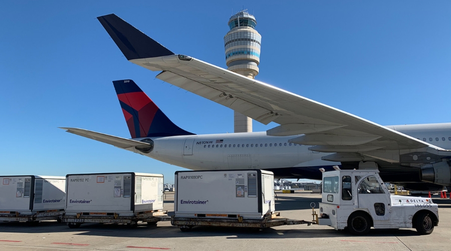 Delta ofrece capacidad de transporte para el env&iacute;o de vacunas del Covid-19 a todo el mundo
