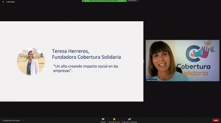 Cobertura Solidaria cumple su primer aniversario conectando a empresas con la acci&oacute;n social