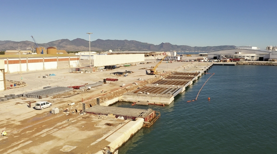 El proyecto de modernización del Muelle Transversal cuenta con una inversión de 11,7 millones de euros.