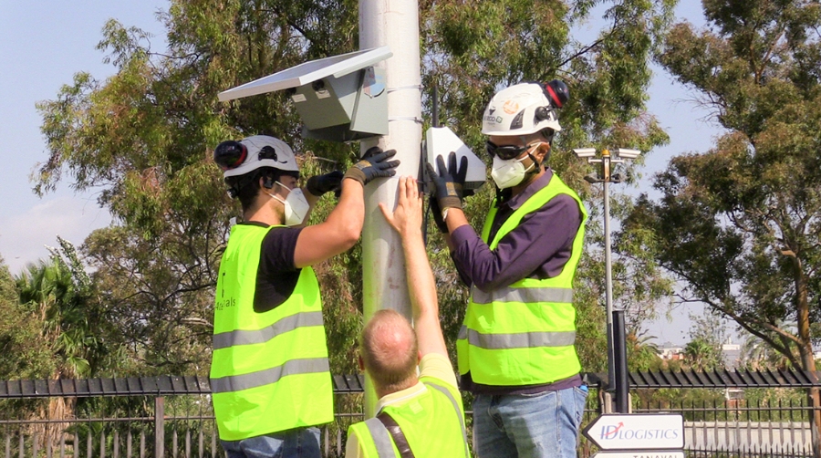 Valenciaport triplica las cabinas de control de la calidad del aire en el puerto de Valencia